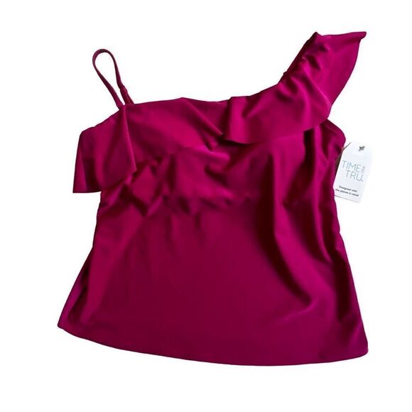 TIME AND TRU fuchsia tank top size L - Picture 1 of 6